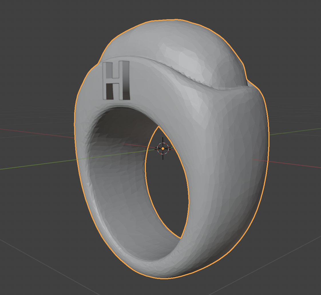 Modélisation d'une bague